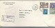 58048)  Canada Registered Winnipeg Sub No 23  Postmark Cancel 1951 Tear On Front - Recommandés