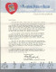 58045)  US Memorial Foundation Seals Sheet 1949 Souvenir - Souvenirkaarten