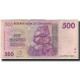 Billet, Zimbabwe, 500 Dollars, 2007, KM:70, TB - Zimbabwe