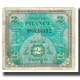 France, 2 Francs, 1944, TB, Fayette:16.01, KM:114a - 1944 Vlag/Frankrijk