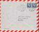 1955. GRØNLAND. Frederik IX. 30 ØRE. In Pair On Fine Luftpost Cover Cancelled NORD 21.1.1955 T... (Michel 33) - JF532856 - Briefe U. Dokumente