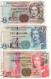 GUERNSEY New £ 5 - £10 - £20  Matching Set 2023 (all 3 Notes - Serial Nr. 000607   ) New Security Features    UNC - Guernesey