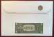 USA 1/4 Dollar Coin+banknote 1989 George Washington Numisletter 1776 US REVOLUTION (Numisbrief Billet Monnaie - Storia Postale