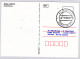 Delcampe - Atm  Frama Vignettes Minr 2.1 D On Letter  Fdc   Brasilien Brasilia  Compared With Michel Farbenführer Missprint - Franking Labels