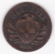 Suisse . 2 Rappen 1851 A, En Bronze, KM# 4 - 2 Centimes / Rappen