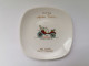 POSACENERE IN CERAMICA PUBBLICITA "DITTA AGOSTINO VALLEBONA" - CAGLIARI SARDEGNA 1950 ASHTRAY ADVERTISING - Porcelain