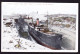 1925 Gelaufene AK Nach England. Dry Dock Im Winter - St. John