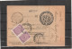 Turkey Constanta PARCEL CARD 1924 - Lettres & Documents