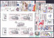 ** Tchécoslovaquie 1987 Mi 2895-2938+Bl.69-73 (Yv 2707-2749+BF), L'année Complete (MNH)** - Full Years