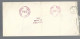 58064) Canada Registered O.H.M.S. Sudbury Postmark Cancel 1957  - Recommandés