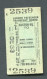 Ticket De Métro Londres Royaume-Uni 1933 "Victoria To Clapham - London Passenger Transport" Edmondson Ticket - Europa