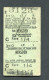 Ticket De Métro Londres Royaume-Uni 1941 "Neasden" London Transport - Edmondson Ticket - Europa