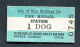 Ticket De Tramway Ile De Man (ticket Pour Chien) Kirk Michael - Isle Of Man Railway Co - Dog Tram Ticket - Europa