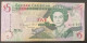 5 Dollars Eastern Caribbean Billet, Etats Des Caraibes Orientales, 5 Dollars, Undated - East Carribeans