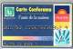 -CARTE-MAGNETIQUE-AURORE-CONFORAMA-Exp 12/99-V°RUWAPLAST 03/96-TBE-RARE - Vervallen Bankkaarten
