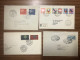 LUXEMBOURG LUXEMBURG  LOT DE 30 ENVELOPPES FDC COVER CARITAS CENTILUX HELICOPTERE STRASBOURG - Sonstige & Ohne Zuordnung