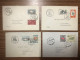Delcampe - LUXEMBOURG LUXEMBURG  LOT DE 30 ENVELOPPES FDC COVER CARITAS CENTILUX HELICOPTERE STRASBOURG - Other & Unclassified