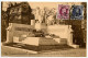 Belgium 1926 Postcard Molenbeek-Bruxelles, World War I Heroes Monument; Scott 149 & 185 - 15c. & 75c. Prince Albert I - St-Jans-Molenbeek - Molenbeek-St-Jean