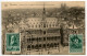 Belgium 1931 Postcard Bruxelles/Brussel, Panorama - Hotel De Ville & Eglise Sainte-Gudule; Scott 216-217 Rubens & Gramme - Panoramische Zichten, Meerdere Zichten