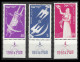 1951 MNH Israel Mi 63-65 Postfris**   Very Fine  - Nuevos (con Tab)