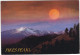 Moon Over Pikes Peak, Colorado - (USA) - Colorado Springs