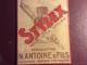 Ancien Carton Publicitaire STYLEX  Antoine Et Fils . Encre Stylo Encrier - Stylos