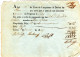 LANÇAMENTO DE DECIMA  1815 COM SELO IMPRESSO DE  5 REIS - Cartas & Documentos