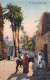 AFRIQUE - Une Rue Dans L'Oasis - Carte Postale Ancienne - Non Classés