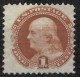 USA 1890/93 1c  Benjamin Franklin - Grill About 9½ X 9mm  MNG Stamp - Ongebruikt