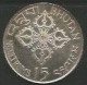 Monnaie ( Bhoutan / 15 Nguttrums 1974 ) - Butan
