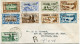 SAINT PIERRE ET MIQUELON FRANCE LIBRE LETTRE RECOMMANDEE CENSUREE DEPART ST PIERRE ET MIQUELON 21-2-42 POUR LE CANADA - Covers & Documents