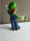 FIGURINE PVC Luigi Super Mario Bros. 2013 NINTENDO MC DONALD'S MAC DO JOUET EN LOOSE Haut : 9 Cm Env - Jeux Vidéo