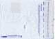 COAT OF ARMS, FINE STAMPS ON REGISTERED PLASTIC COVER, 2021, RUSSIA - Brieven En Documenten