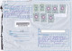 COAT OF ARMS, FINE STAMPS ON REGISTERED PLASTIC COVER, 2021, RUSSIA - Brieven En Documenten