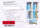 LANDSCAPES, FINE STAMPS ON REGISTERED COVER, 2021, ARGENTINA - Covers & Documents
