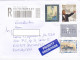 MAX SCHMELING- BOXER, PHILHARMONIC, CONDUCTOR, SHIP, FINE STAMPS ON REGISTERED COVER, 2021, AUSTRIA - Storia Postale