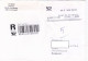 MACHINE PRINTED STAMPS ON REGISTERED COVER, 2021, CZECH REPUBLIC - Cartas & Documentos