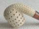 Delcampe - PIPE En écume De Mer Bloc Sculpté à La Main SMS Avec étui Ajusté Fabriqué En Turquie Poids : 53 Grammes - Meerschaum Pipes