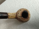 Delcampe - Ancienne PIPE En écume De Mer Bloc Sculpté à La Main Long 15,5 Cm Env Diamètre 5,1 Cm Env Haut 3,5 Env Poids 53 Grammes - Meerschaum Pipes