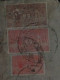 INDE - Très Rare Lettre Affranchie Avec 3 Timbres De Service - 6, 16 Et 24 Pice - Cachet étoile - - Official Stamps