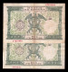 España Spain Set 2 Billetes 1000 Pesetas Reyes Católicos 1957 Pick 149 Serie A Sin Serie Bc/Mbc F/Vf - 1000 Pesetas