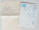 #65 Traveled Envelope And Letter Cyrillic Manuscript Bulgaria 1980 - Local Mail - Cartas & Documentos