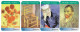 U.K. Paintings By Van Gogh 4 Prepaid Phone Cards, PROBABLY FAKE, Vangogh-c - Pintura