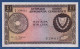 CYPRUS - P.39 – 1 Pound / Lira 1961 AUNC, S/n A/8 238411 - Cipro