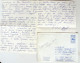 #66 Traveled Envelope And Letter Cyrillic Manuscript Bulgaria 1980 - Local Mail - Storia Postale