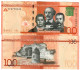 Dominican Republic 10x 100 Pesos 2021 UNC - Dominikanische Rep.