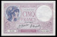 5 Francs 9=12=1922  SUP+ SPL  Fay 03-06 - 5 F 1917-1940 ''Violet''