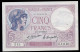 5 Francs 9=12=1922  SUP+ SPL / XF+ AUNC  Fay 03-06 - 5 F 1917-1940 ''Violet''