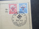 Delcampe - DR Böhmen Und Mähren 1942 Blanko Postkarte Mit Nr.83 / 84 Mit Sonderstempel Olmütz 1 Drei Jahre Im Grossdeutschen Reich - Covers & Documents