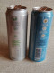 RUSSIA.  LOT OF 2 BEER CANS   "BALTIKA 0"  PREMIUM, LIGHT & WHEAT , NON-ALCOHOLIC CAN..450ml. - Blikken